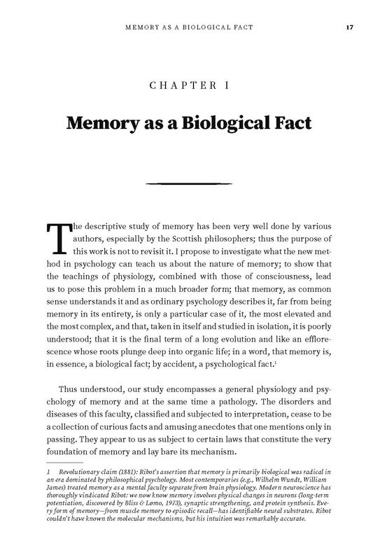 Diseases of memory